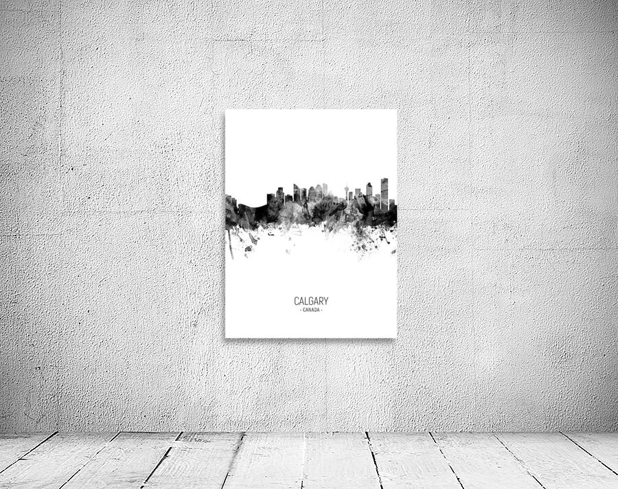 Calgary Canada Skyline Wall Preview