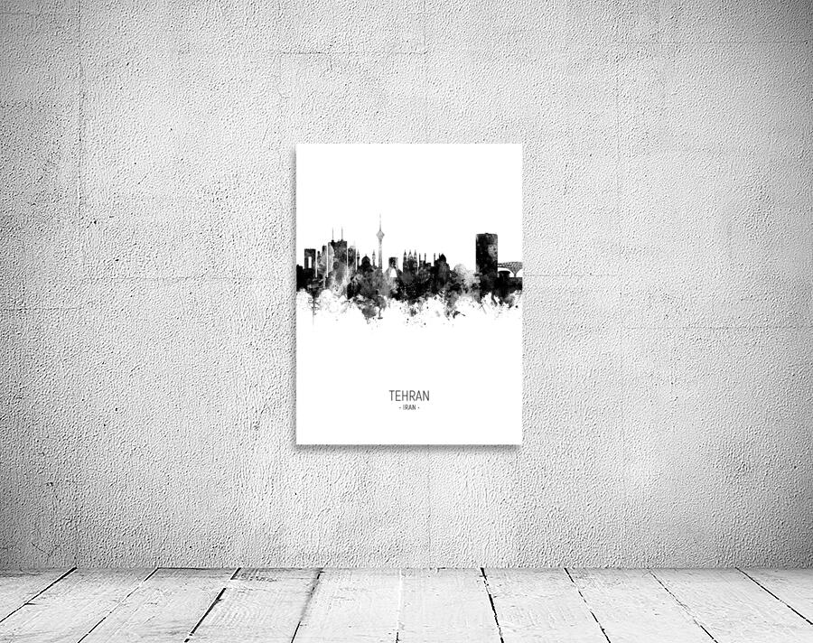 Tehran Iran Skyline Wall Preview