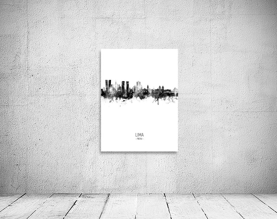 Lima Peru Skyline Wall Preview
