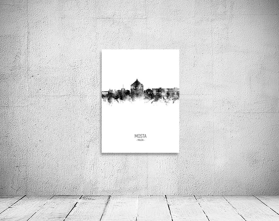 Mosta Malta Skyline Wall Preview