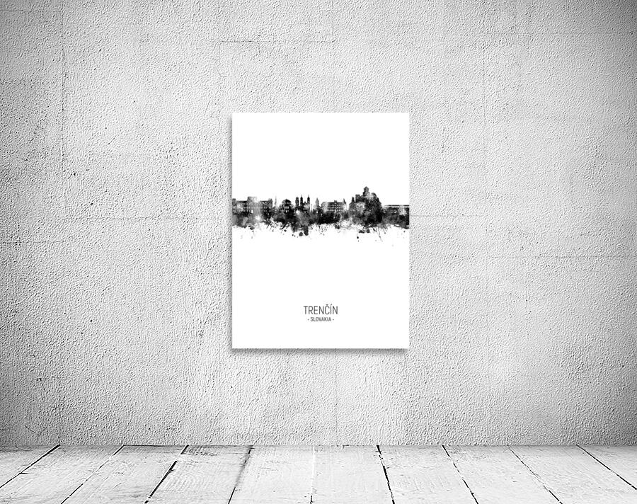 Trencin Slovakia Skyline Wall Preview