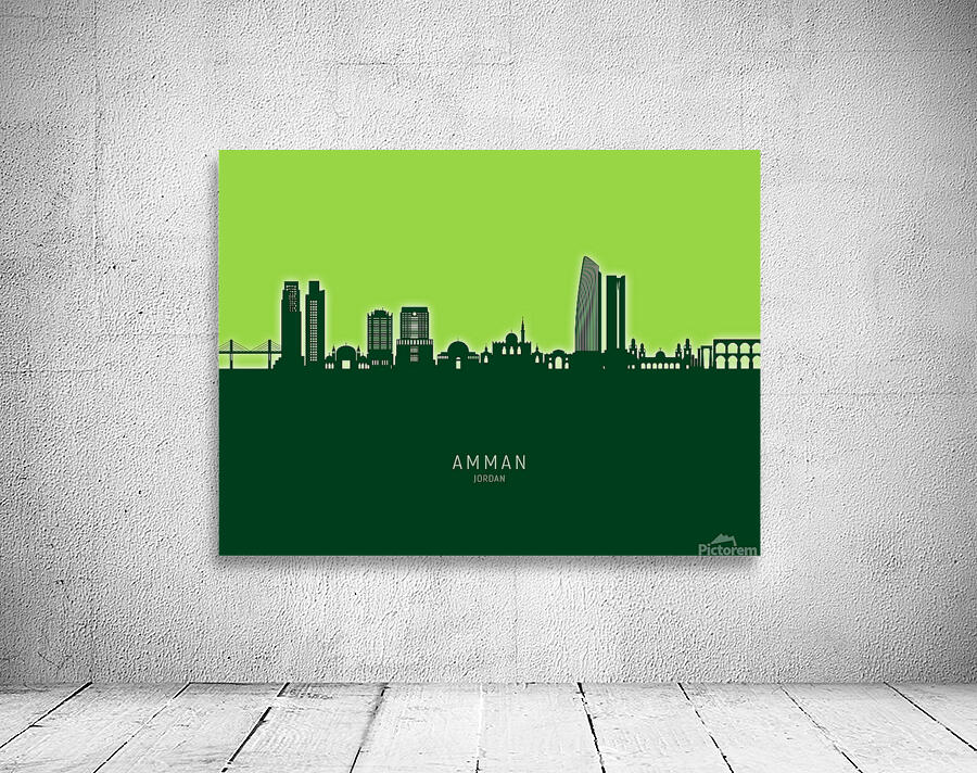 Amman Skyline Wall Preview