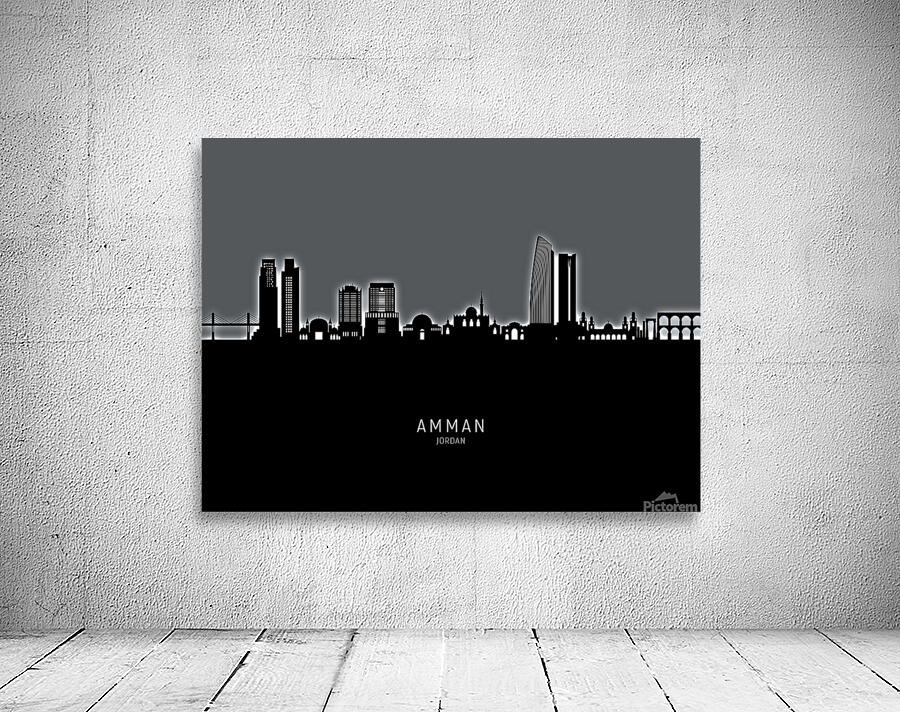 Amman Skyline Wall Preview