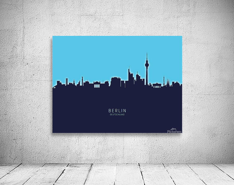 Berlin Germany Skyline Wall Preview