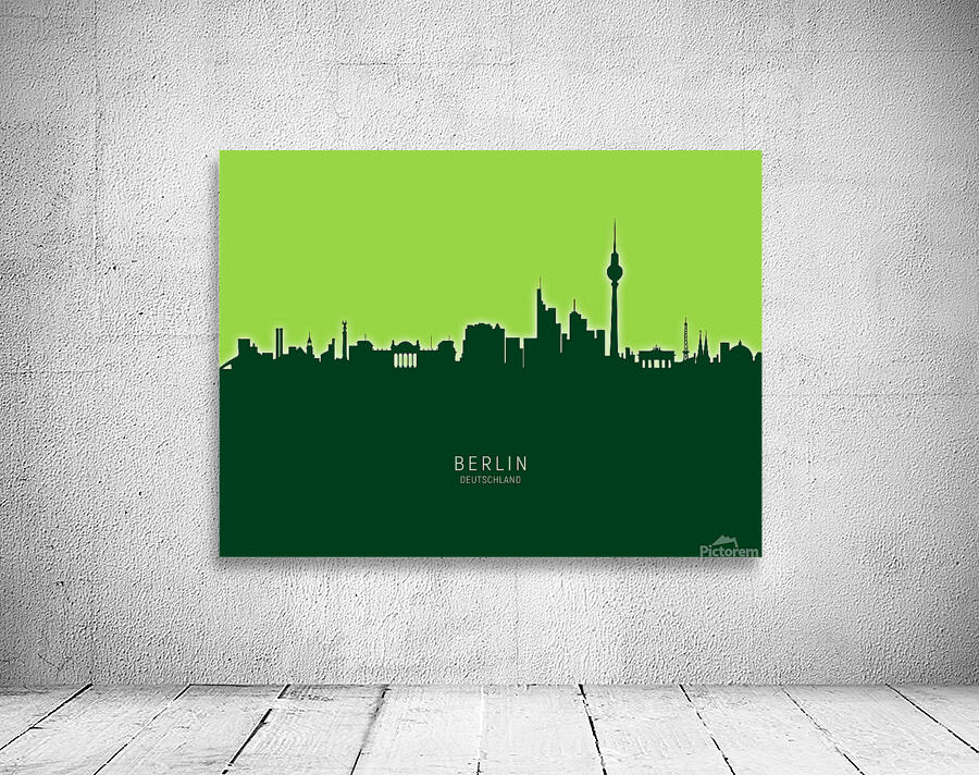 Berlin Germany Skyline Wall Preview