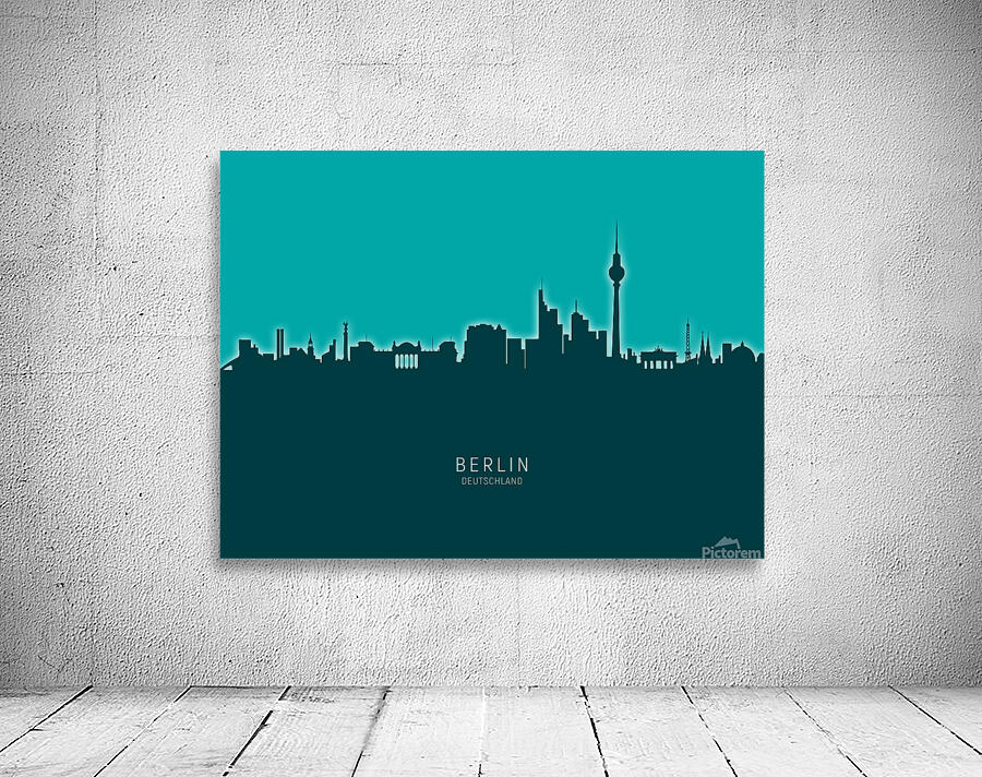 Berlin Germany Skyline Wall Preview