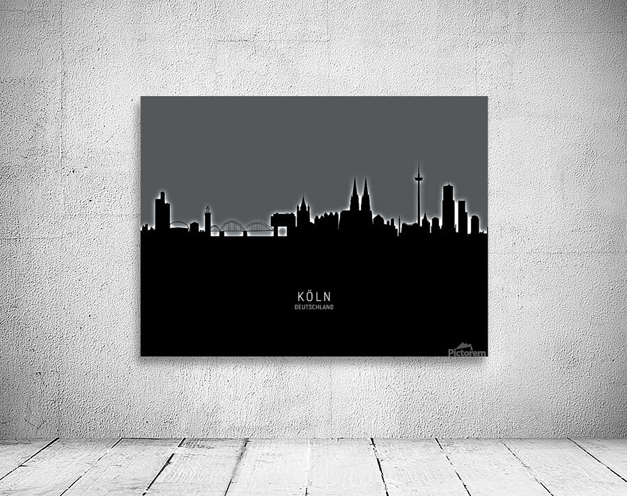 Cologne Germany Skyline Wall Preview