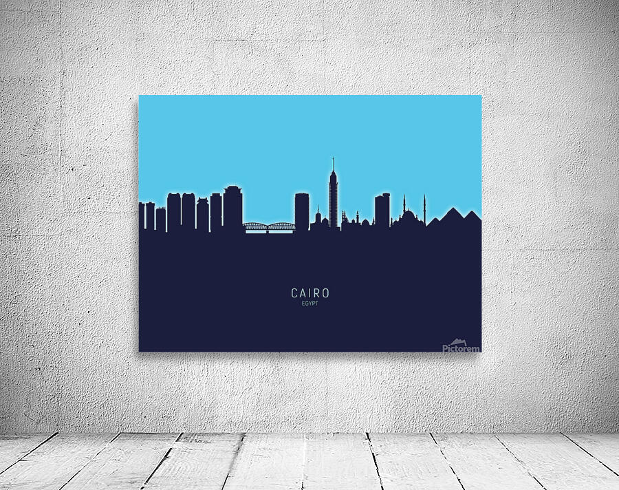 Cairo Egypt Skyline Wall Preview