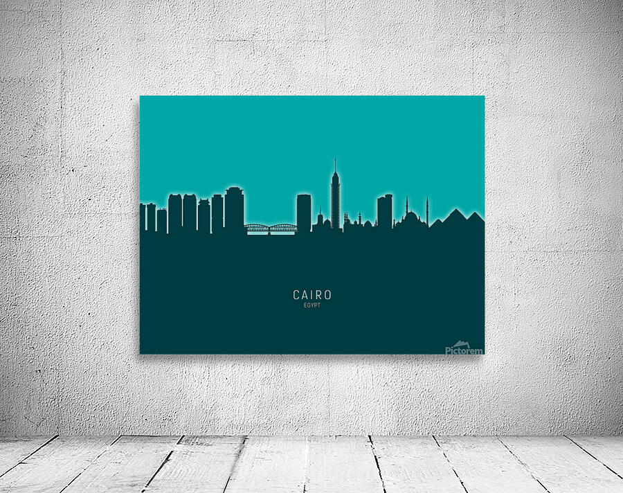 Cairo Egypt Skyline Wall Preview