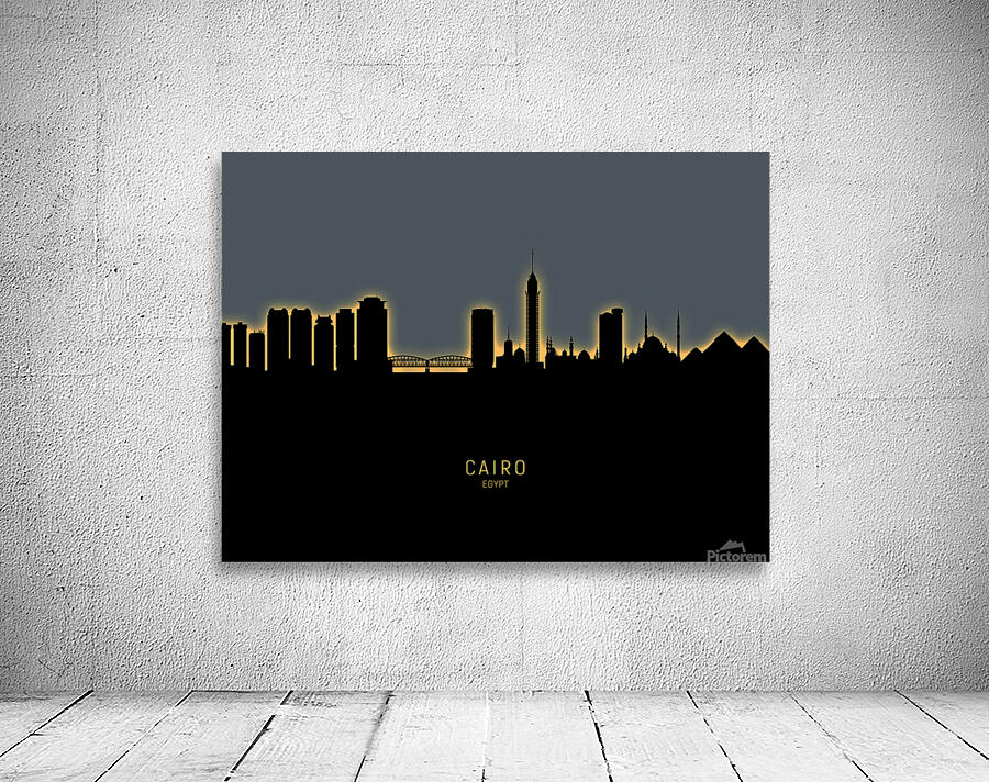 Cairo Egypt Skyline Wall Preview