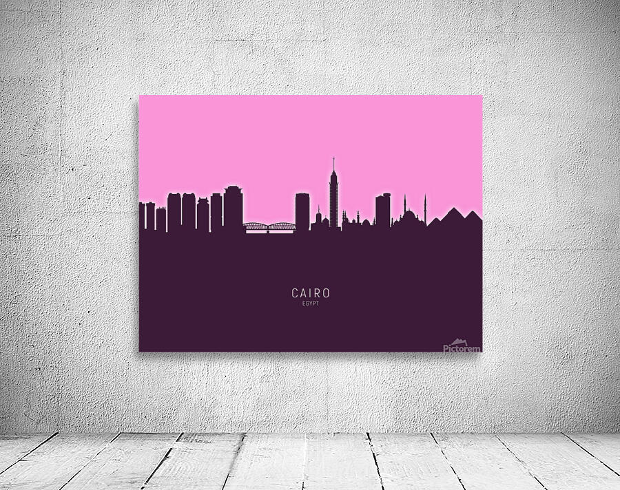 Cairo Egypt Skyline Wall Preview