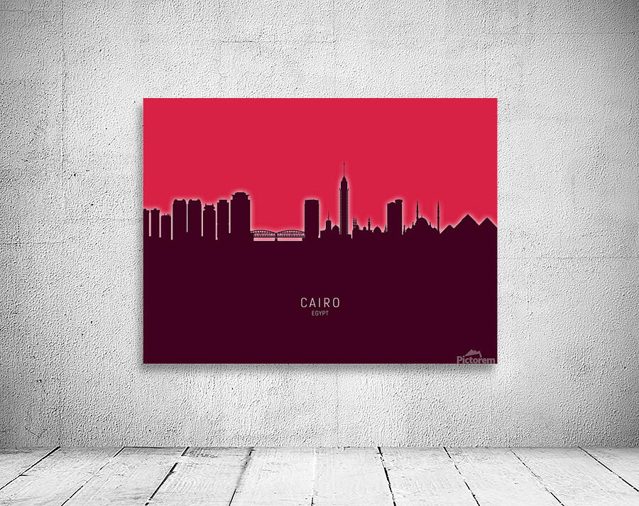 Cairo Egypt Skyline Wall Preview