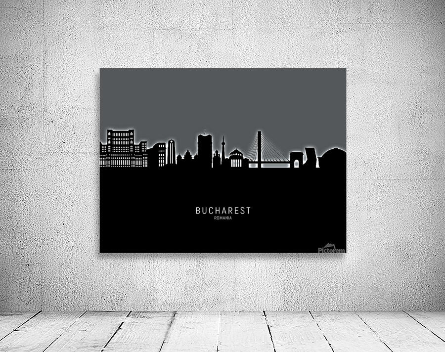 Bucharest Romania Skyline Wall Preview