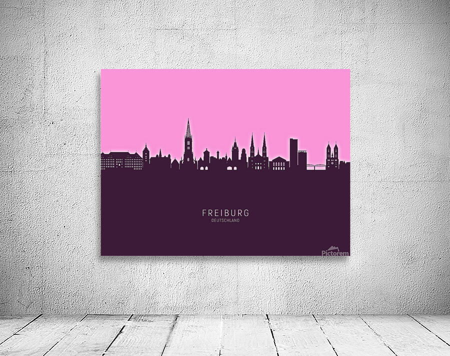 Freiburg Germany Skyline Wall Preview