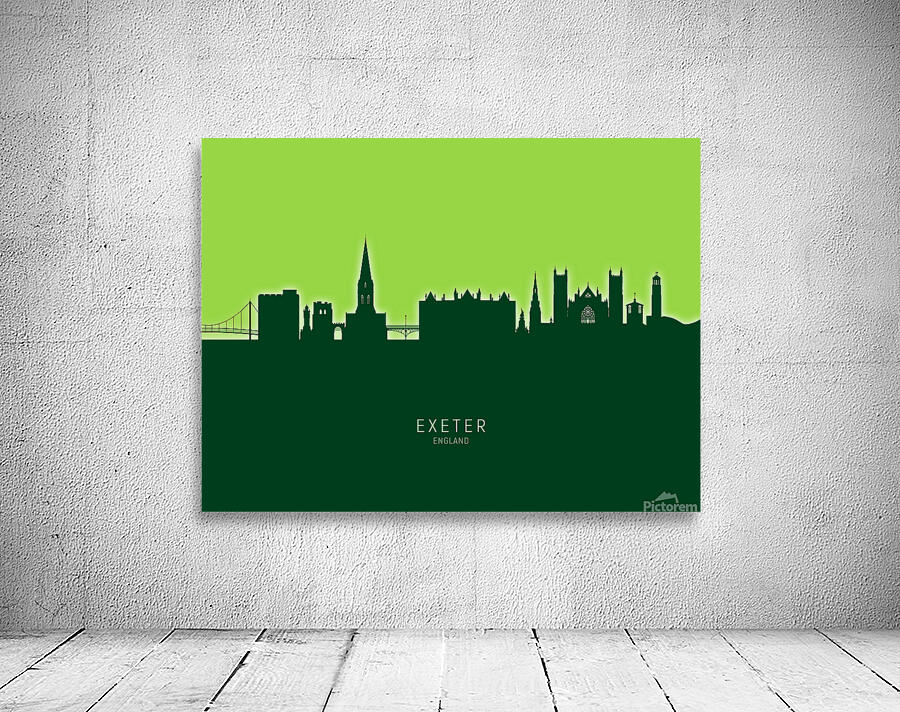 Exeter England Skyline Wall Preview