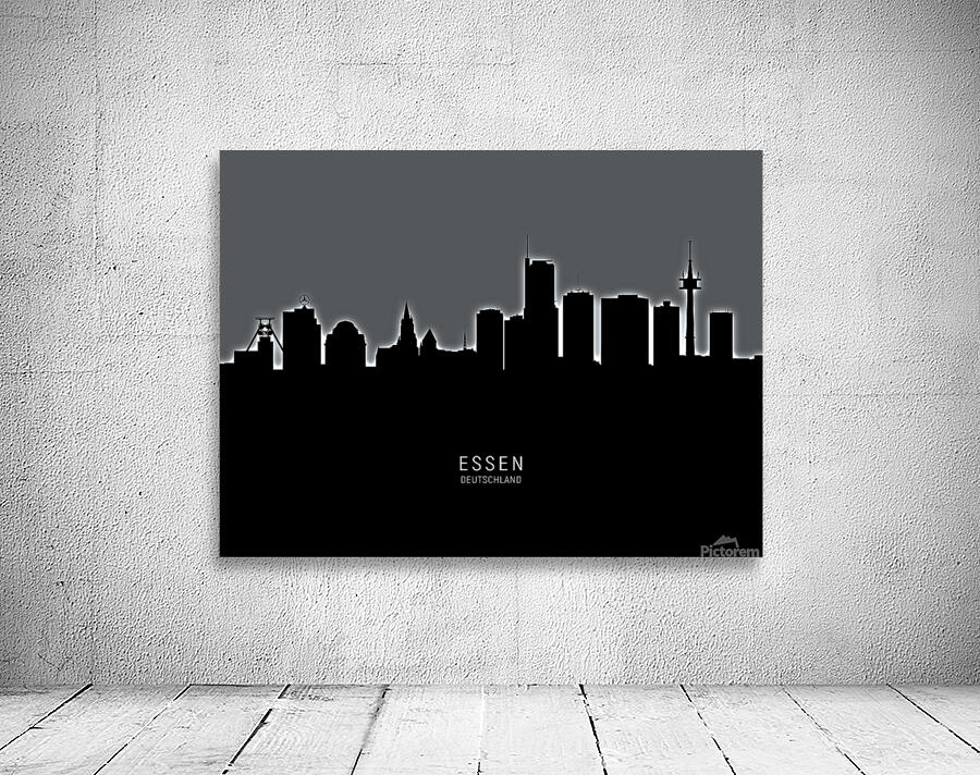 Essen Germany Skyline Wall Preview