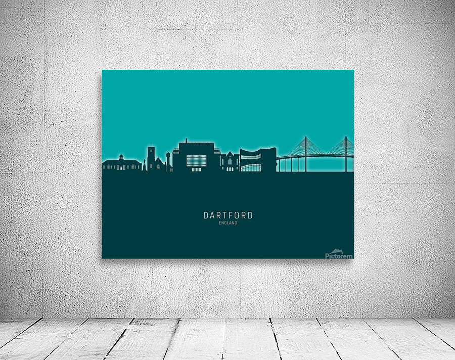 Dartford England Skyline Wall Preview