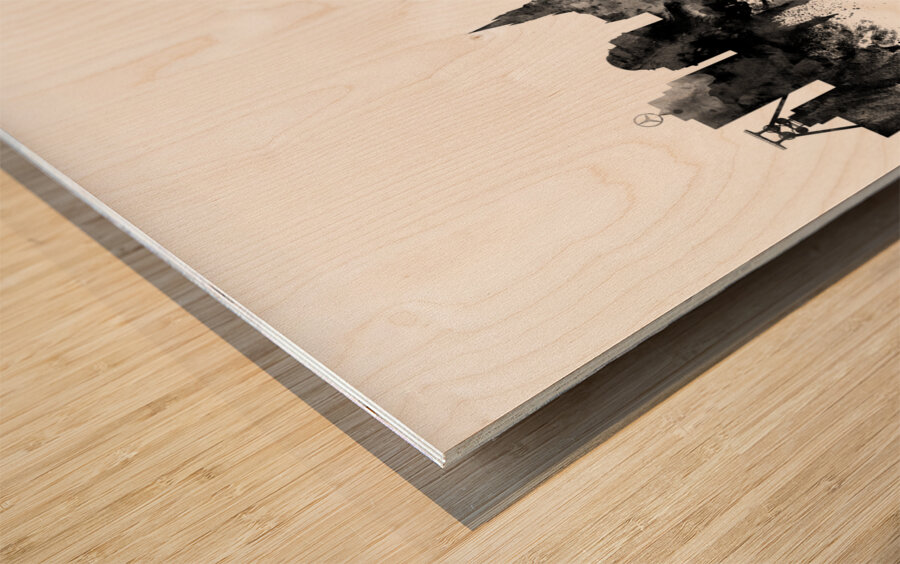 Essen Germany Skyline Wood print