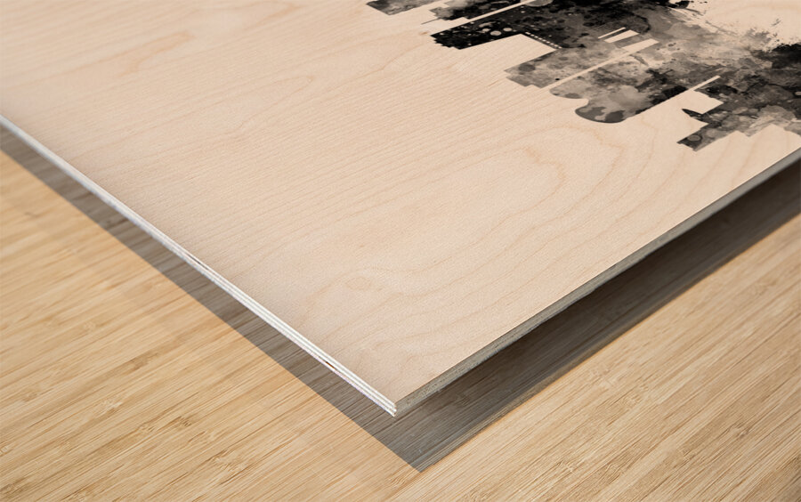 Utrecht The Netherlands Skyline Wood print