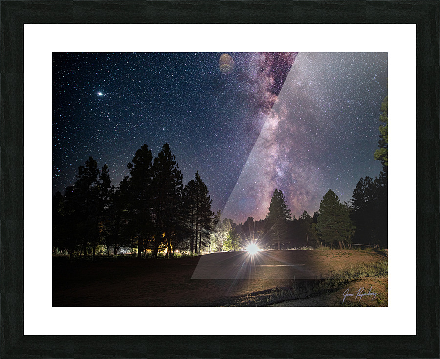 Payson Star Gazing Picture Frame print