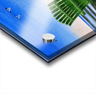 Green Chair Impression Acrylique