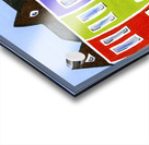 Jellybean Row 2 Acrylic print