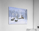 Nostalga - Winter Sleigh Ride Acrylic Print