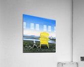 Yellow Chair Acrylic Print
