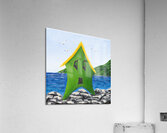 On the Rocks Acrylic Print