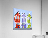 Jellybean Row 3 Acrylic Print