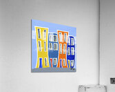 Jellybean Row 4 Acrylic Print