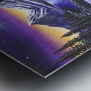 Camping my Way Metal print