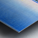 Yellow Chair Metal print