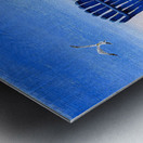 Blue Chair  Metal print