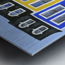 Jellybean Row 1 Metal print