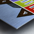 Jellybean Row 2 Metal print