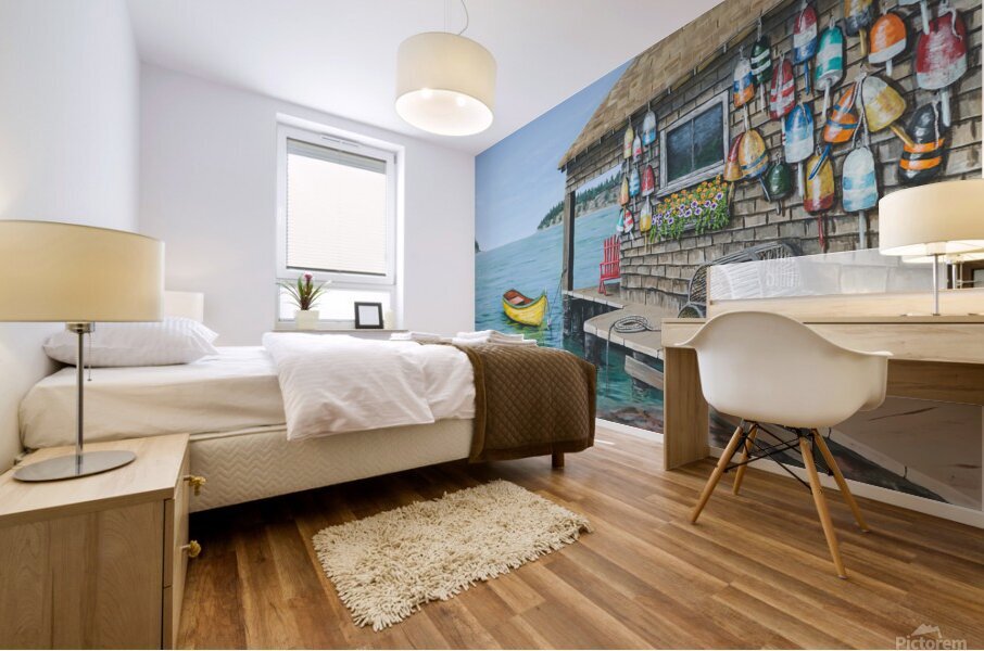 Dees Dory Mural print