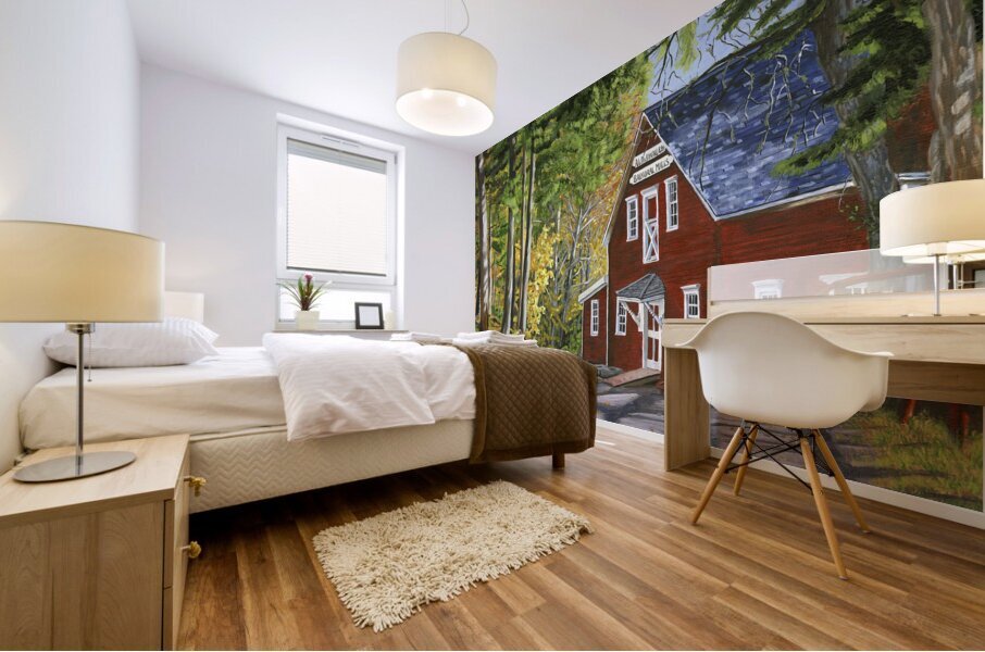 Grist Mill   Mural print