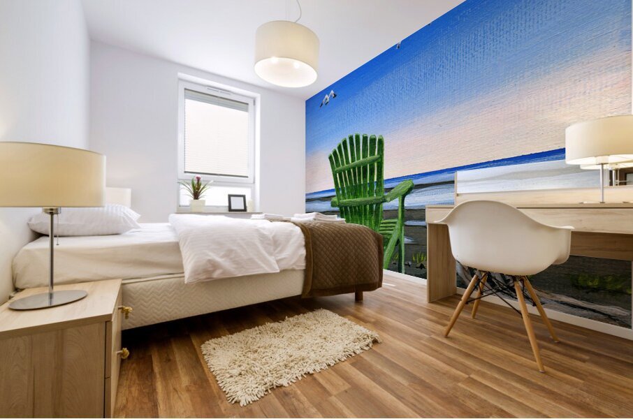 Green Chair Impression murale