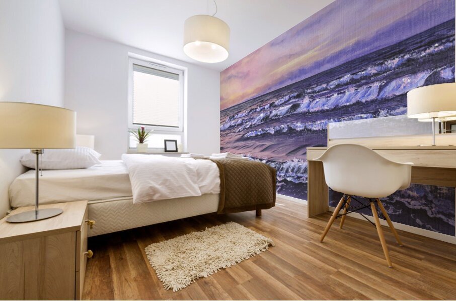 Wish you were here  Mural print