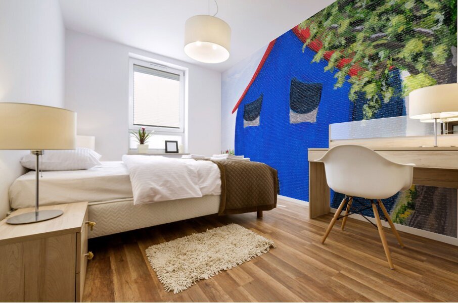 Just Snoozin  Mural print