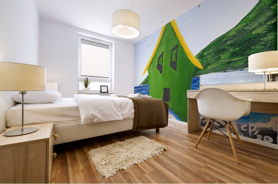 On the Rocks Mural print