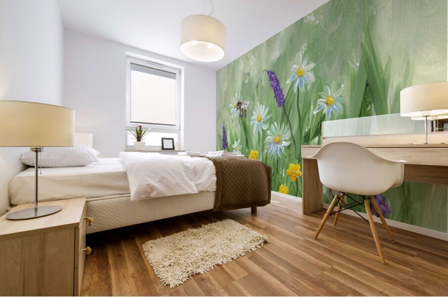 Pretty Wild Things Mural print