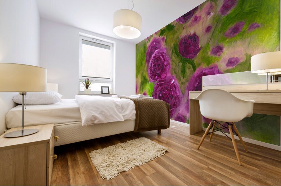 Victorian Roses Mural print