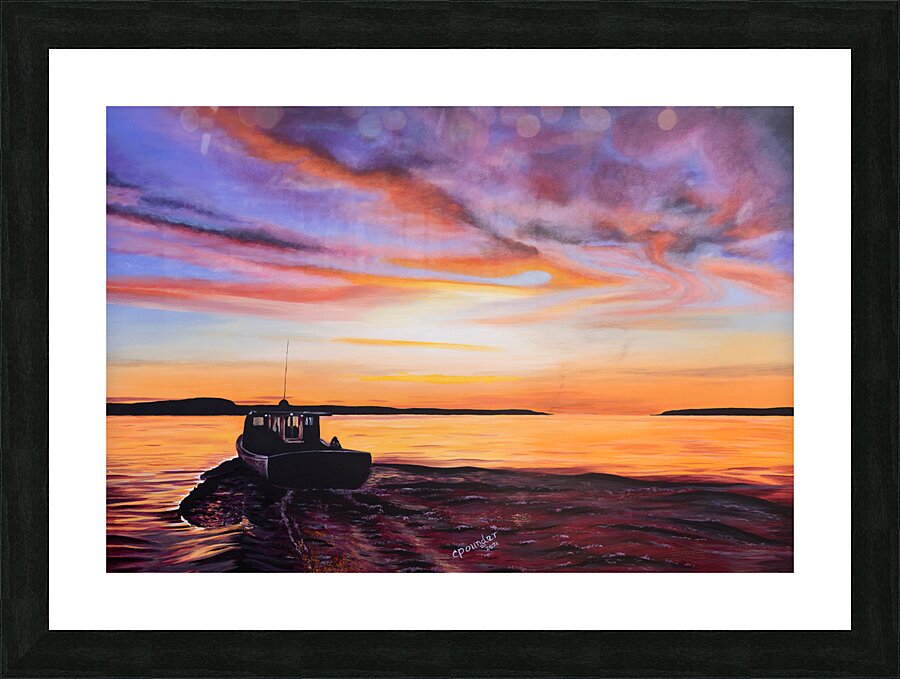 Heading Out  Picture Frame print