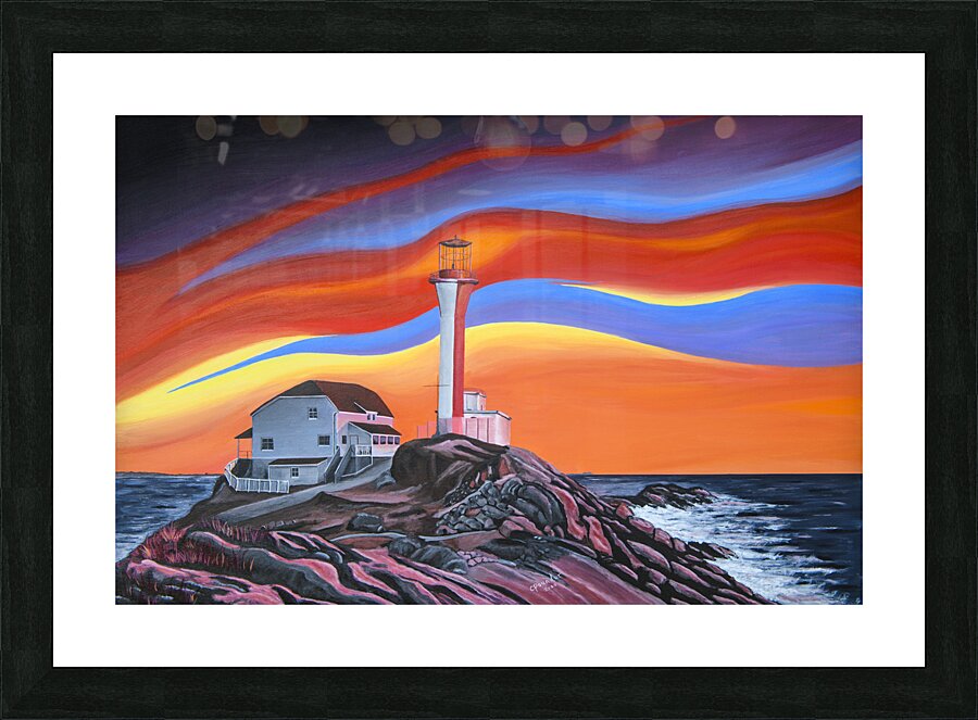 Sunset over the Cape Picture Frame print