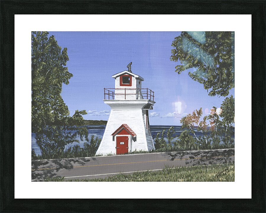 Wallace by the Sea Picture Frame print