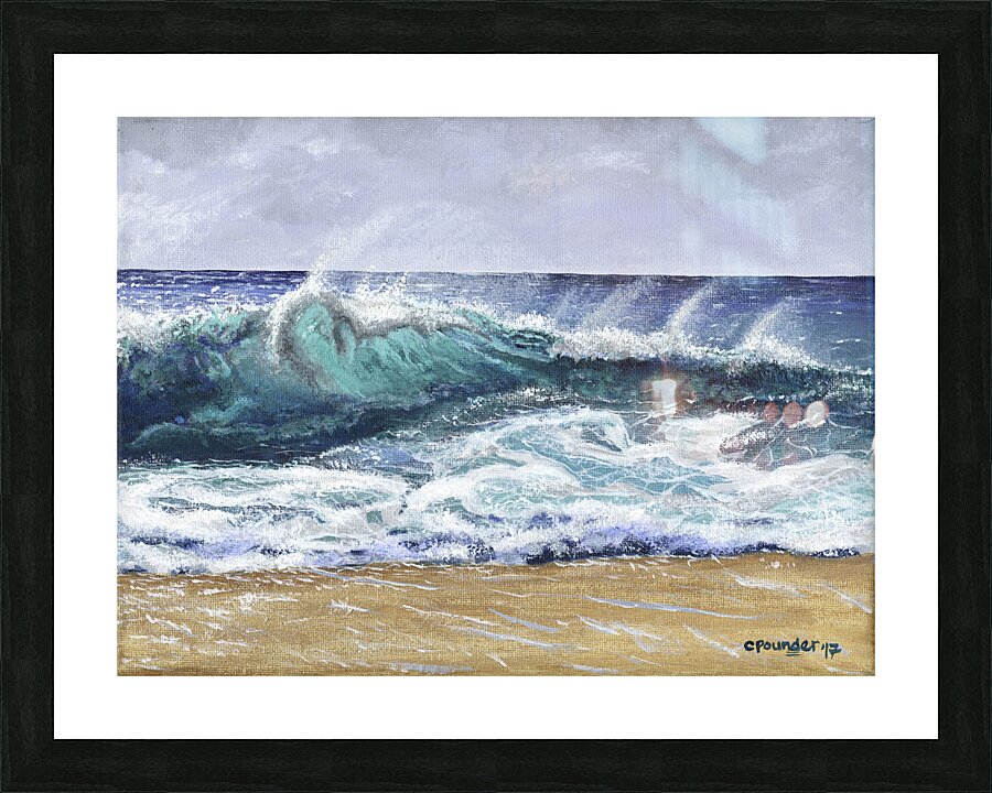 Ocean Spray Picture Frame print