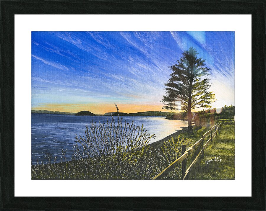 Shoreline Retreat Picture Frame print