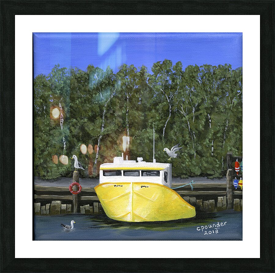 Seas the Day 2 Picture Frame print